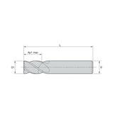 Versatile Solid Carbide End Mills • WCE4• Series W421 • Sharp Edge • 4 Flute • Cylindrical Shank • Inch - Big-tools Industrial Supply Tools for Metal Cutting